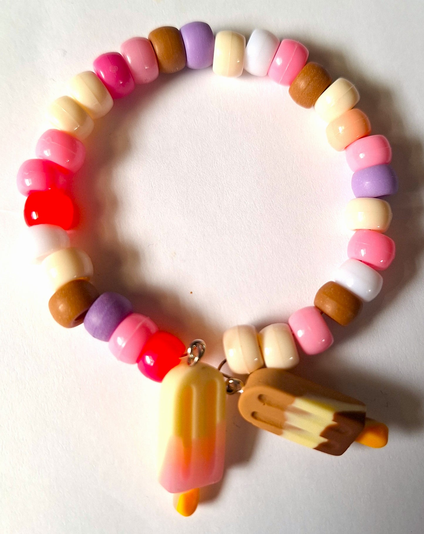 Memory Wire Cuff with Charms