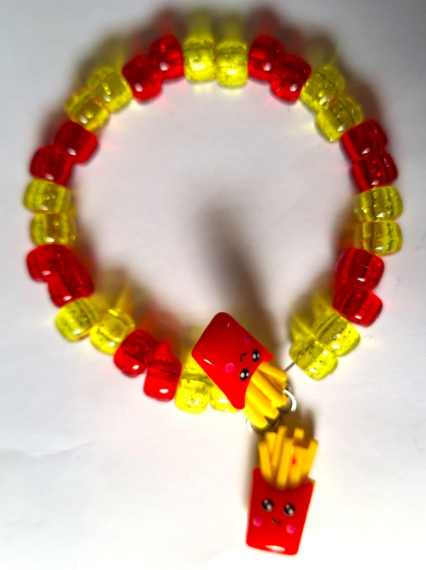 Memory Wire Cuff with Charms