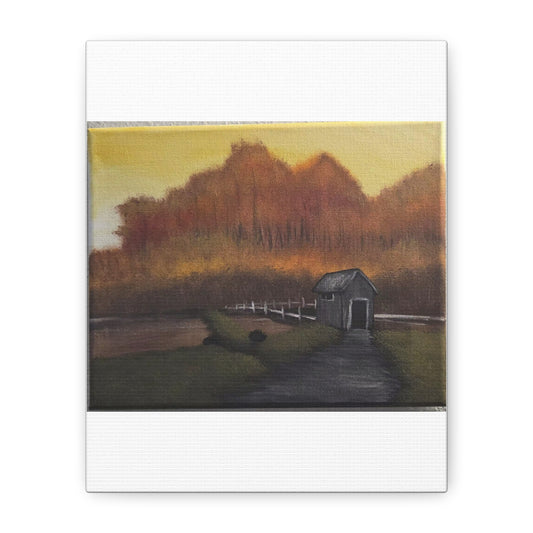 "The Old Gray Shack" Canvas