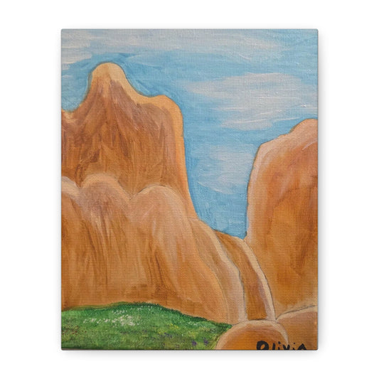 "Utah Arches" Matte Canvas Print — Southwestern Landscape Wall Art