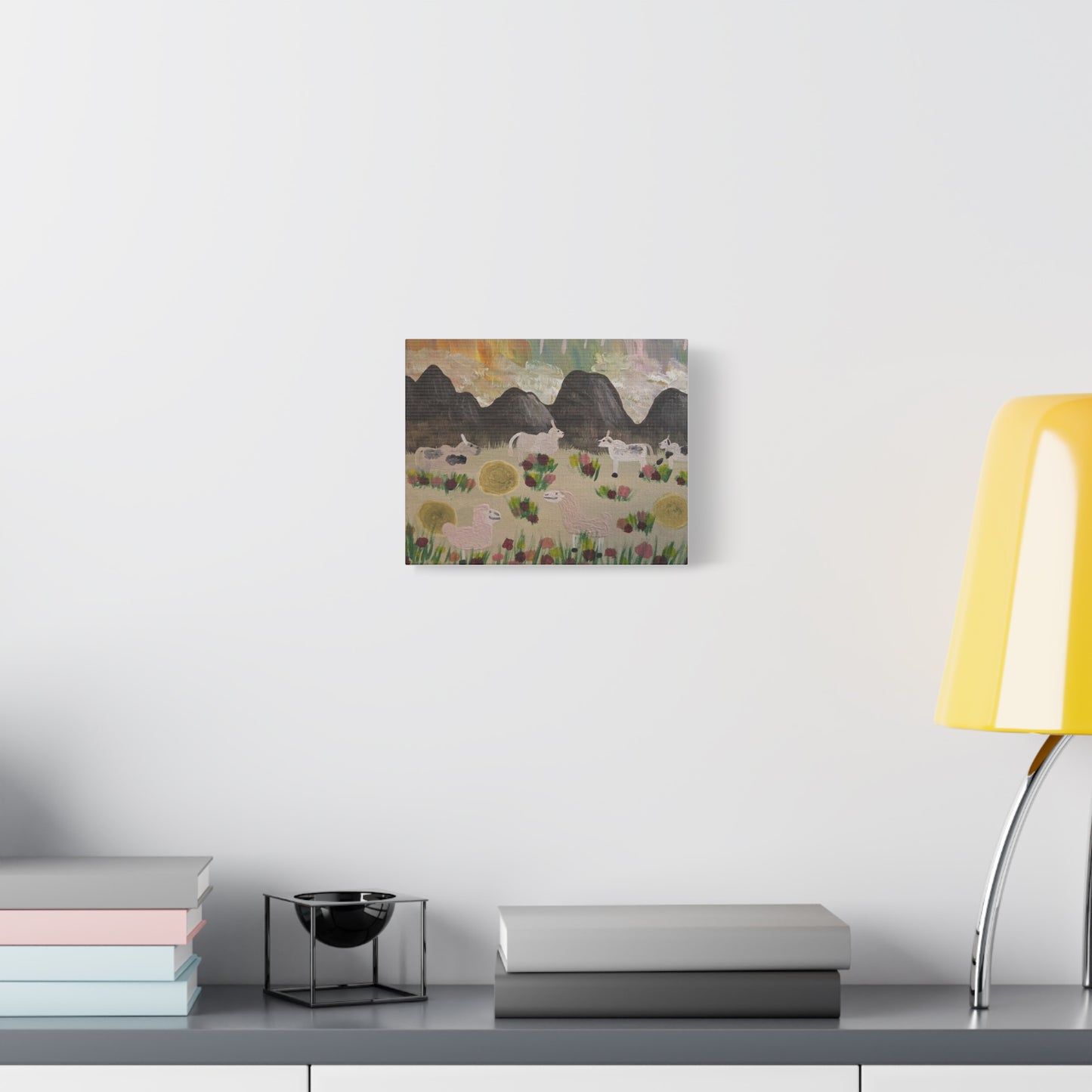 "On The Farm" Canvas Print