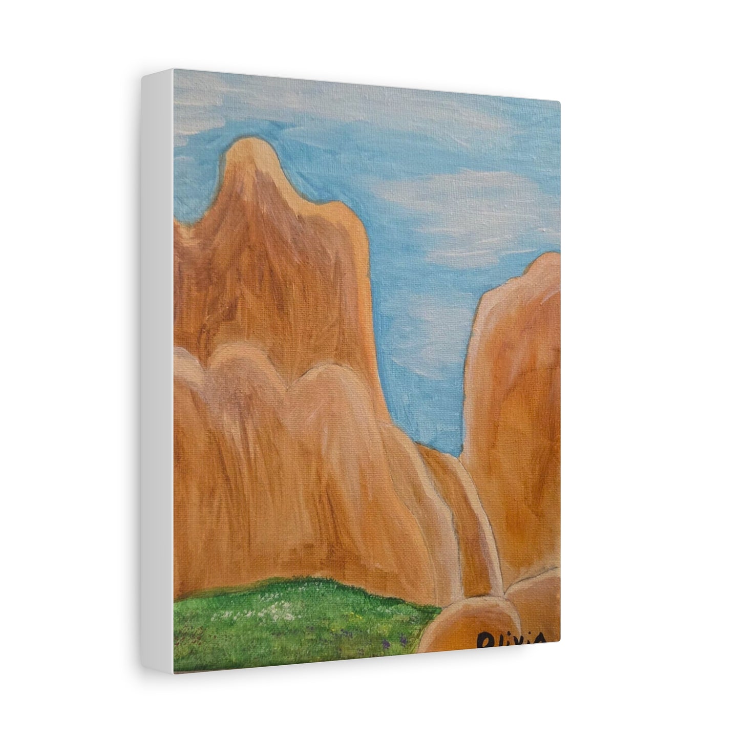 "Utah Arches" Matte Canvas Print — Southwestern Landscape Wall Art