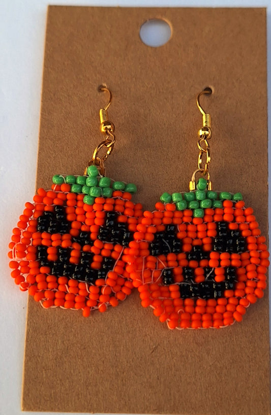 Pumpkin Earrings
