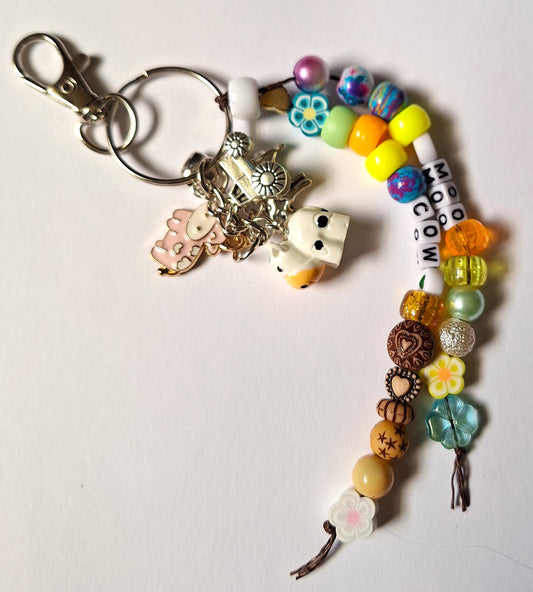 "Moo Cow" Bag Charm