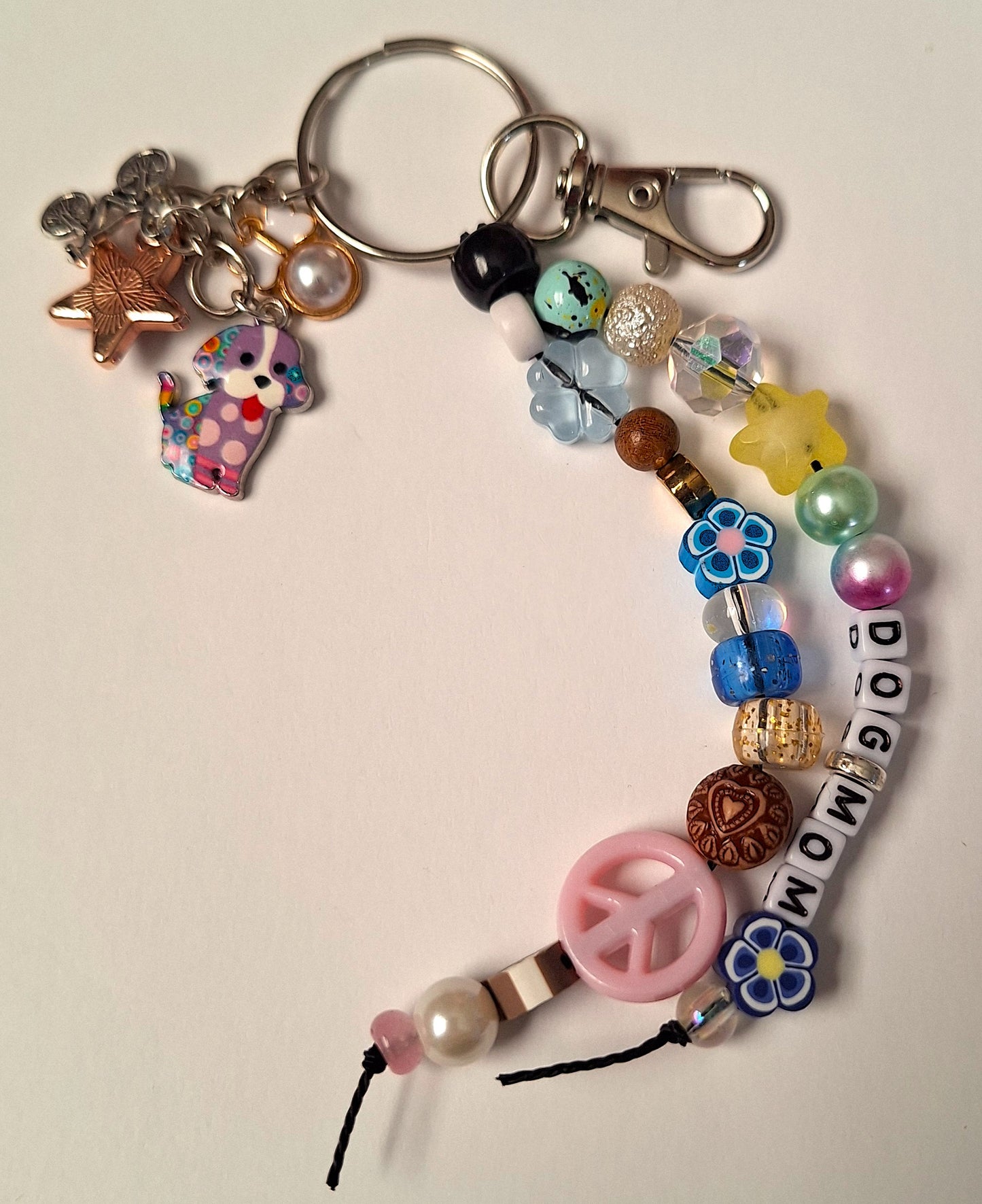 "Dog Mom" Bag Charm