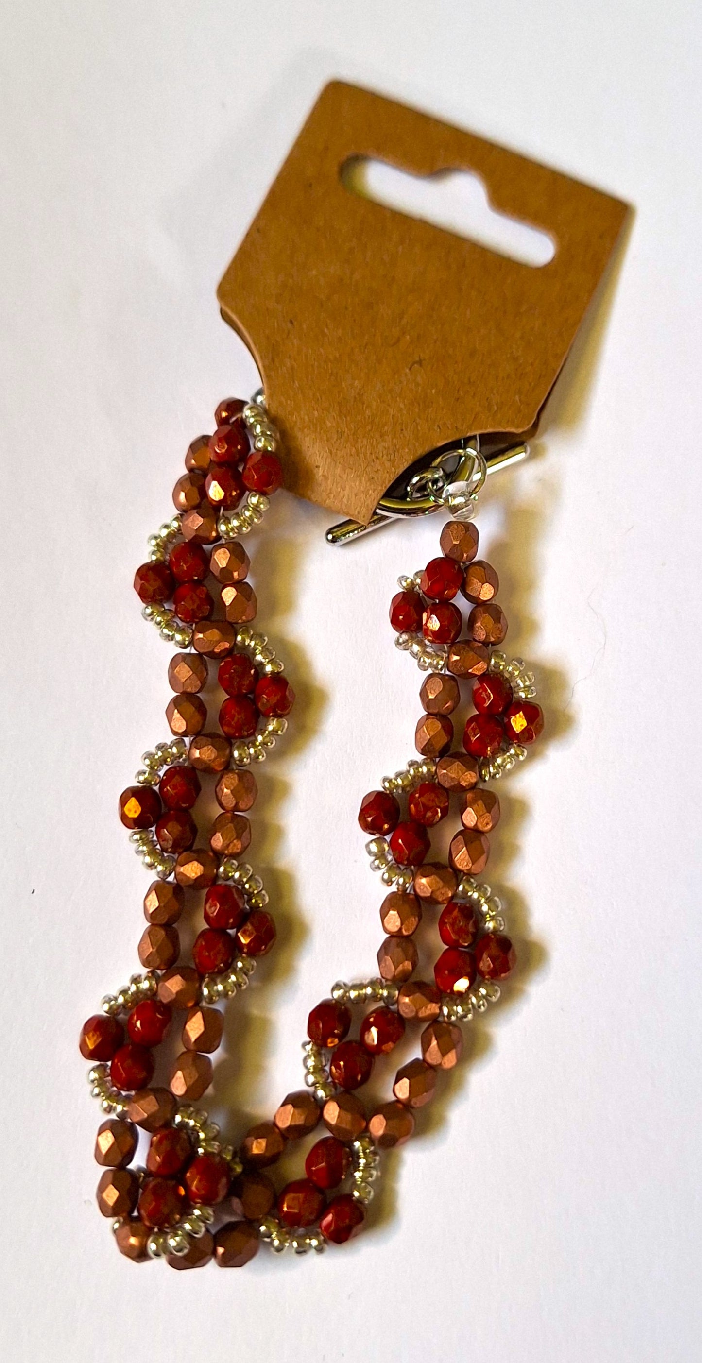 Hand Woven Bead Bracelet