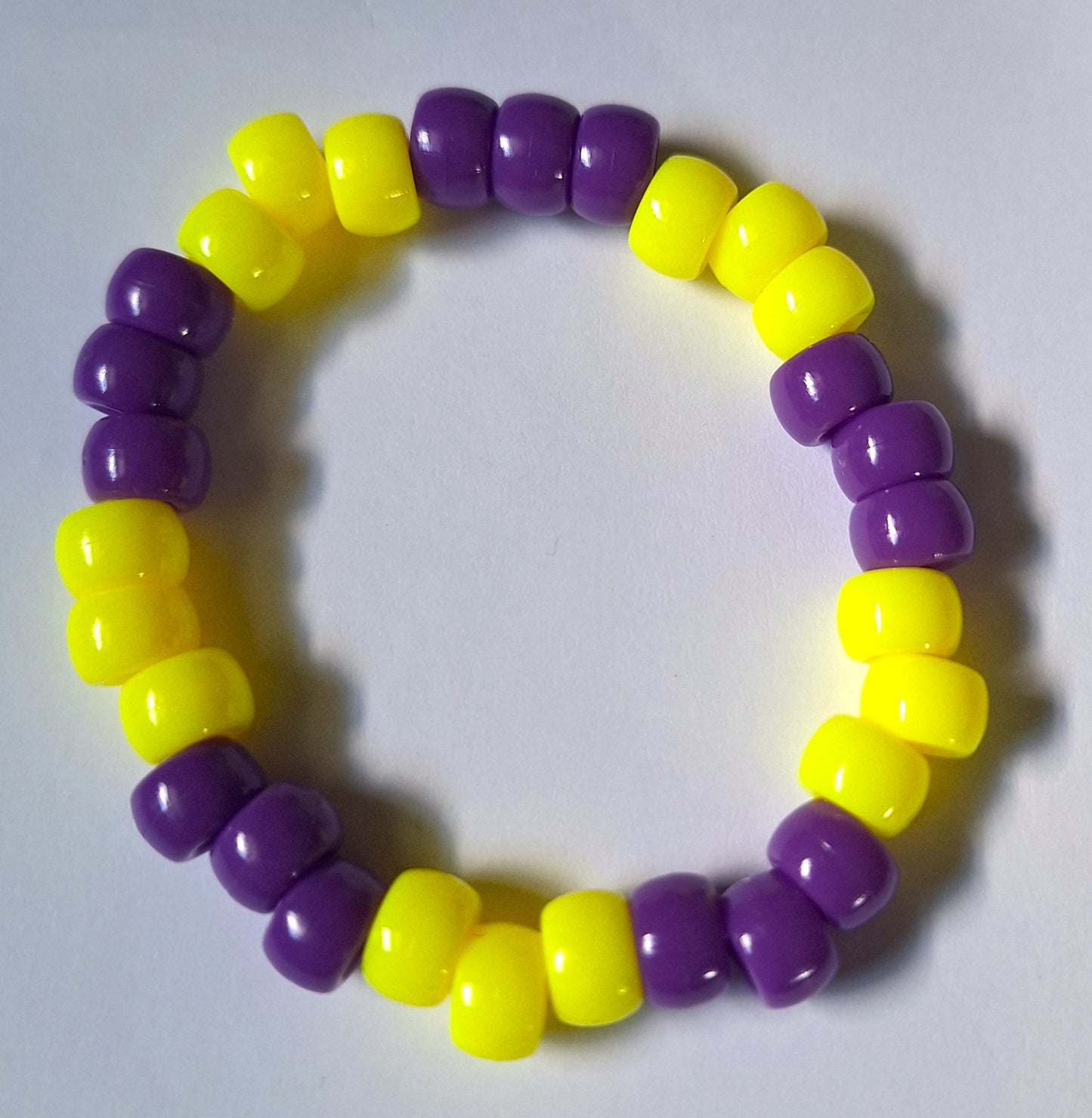 School Colors Stretch Bracelet