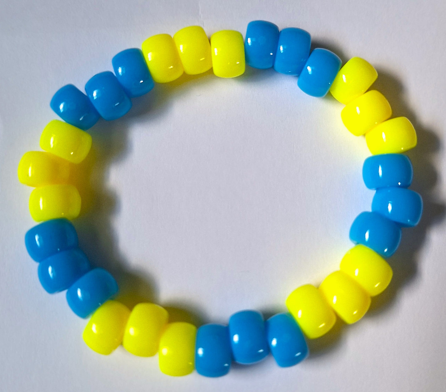 School Colors Stretch Bracelet