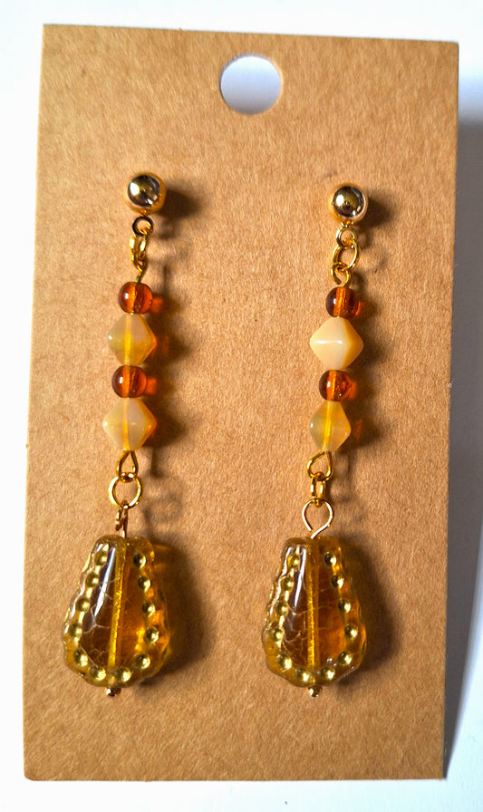 Czech Glass Earrings