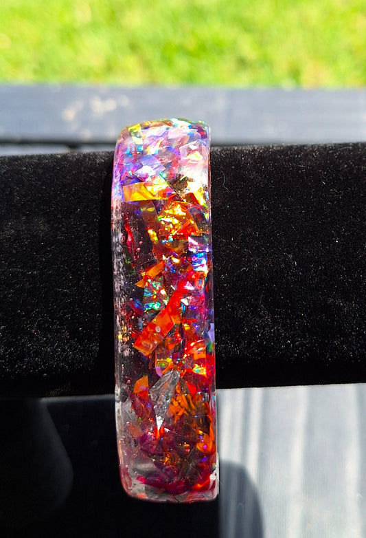 Resin Bangle Bracelet