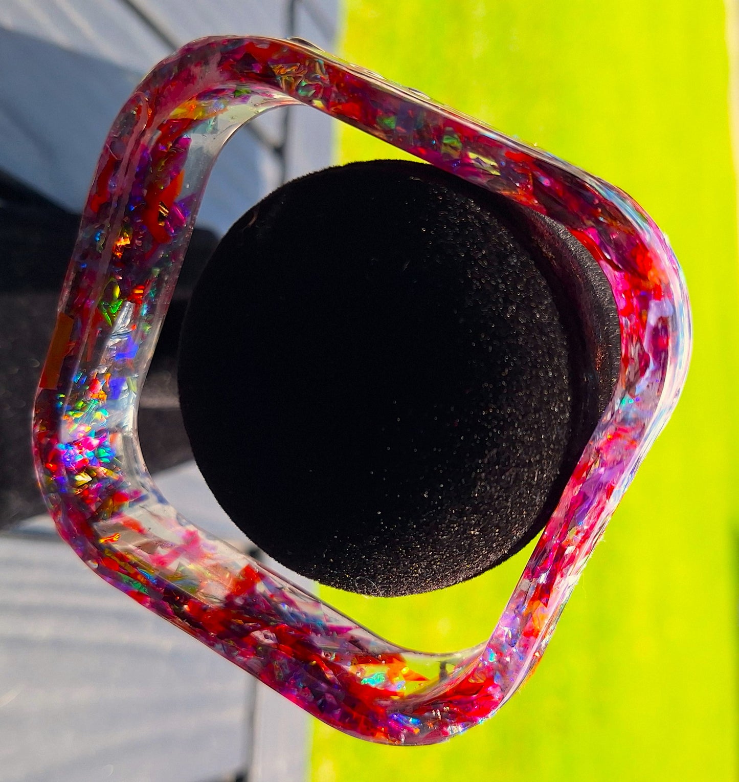 Resin Bangle Bracelet