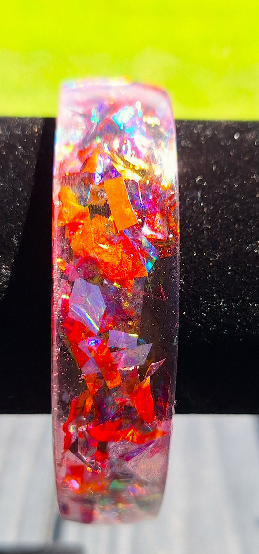 Resin Bangle Bracelet