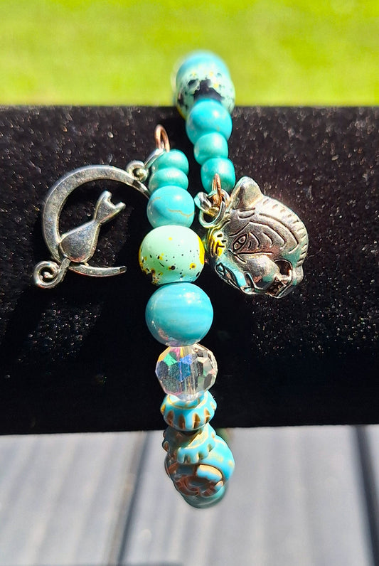 Memory Wire Cuff Bracelet