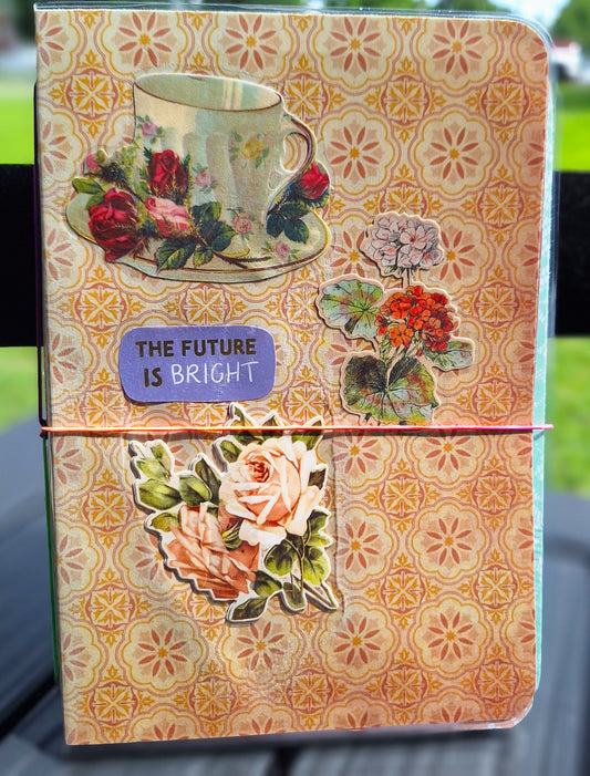 Laminated Travelers Notebook Style Journal