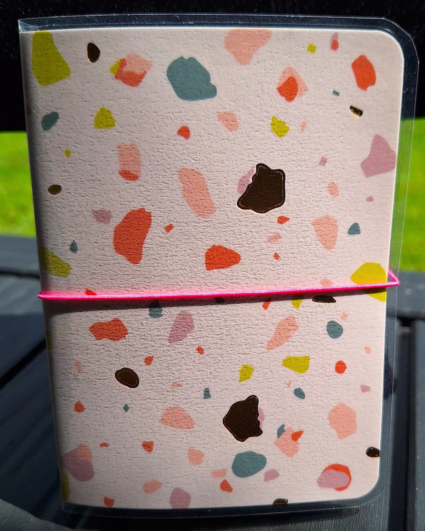Laminated Travelers Notebook Style Journal