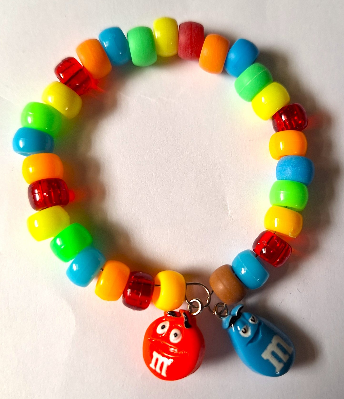 Memory Wire Cuff with Charms