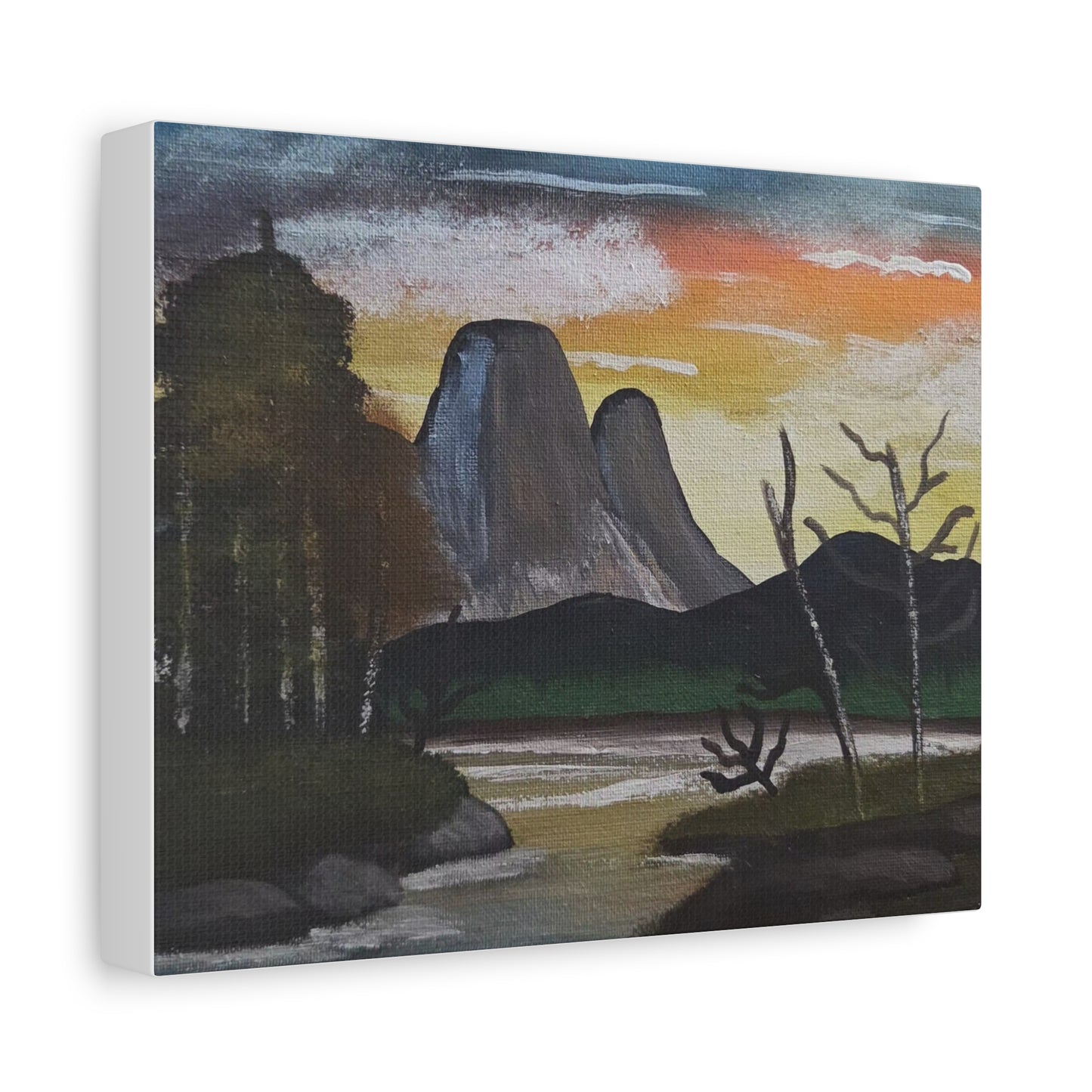 "Yosemite" Canvas Print — Serene Landscape Wall Art