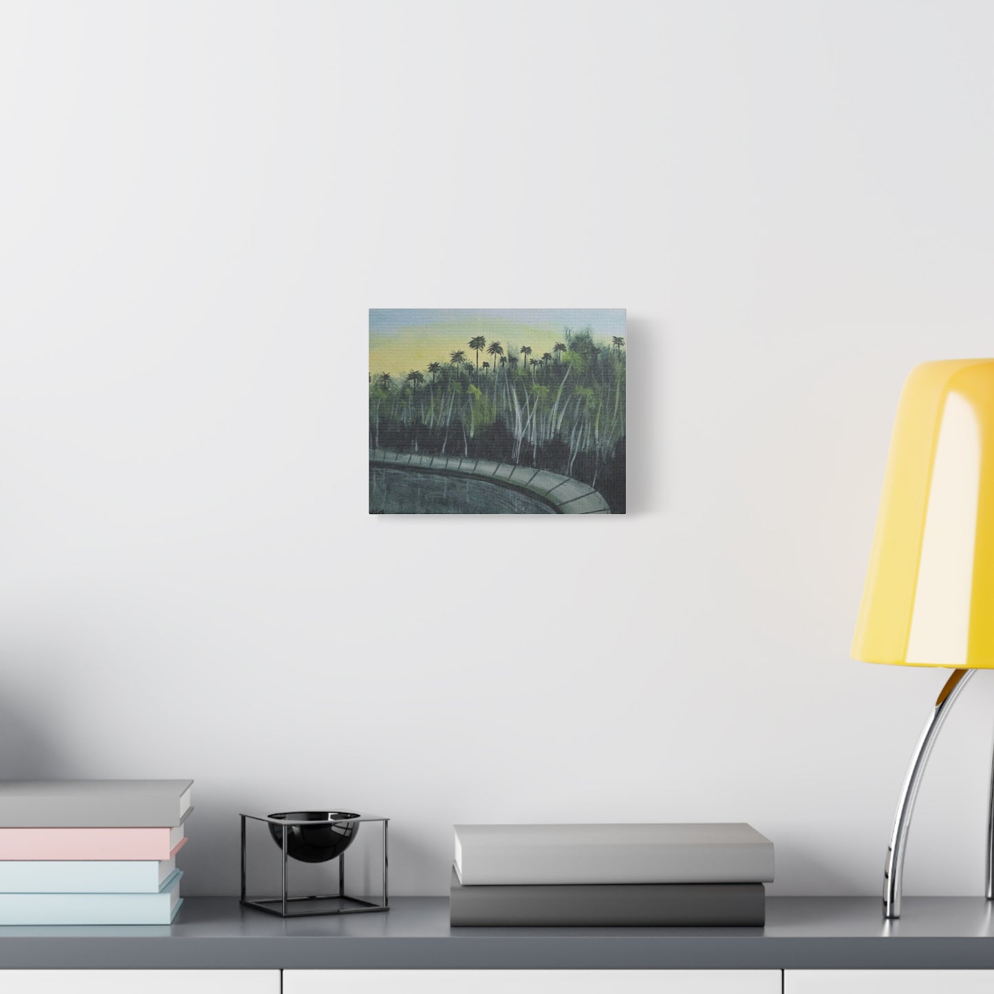 "Walk In The Park" Canvas Wall Art — Matte Stretched 1.25"