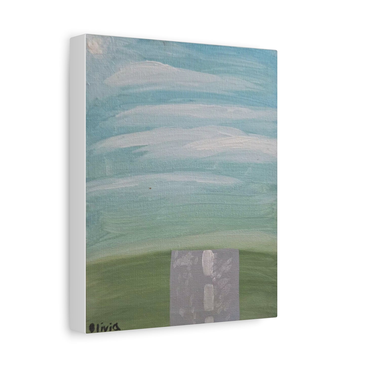 "Country Road" Matte Canvas Wall Art — Landscape, Stretched 1.25"