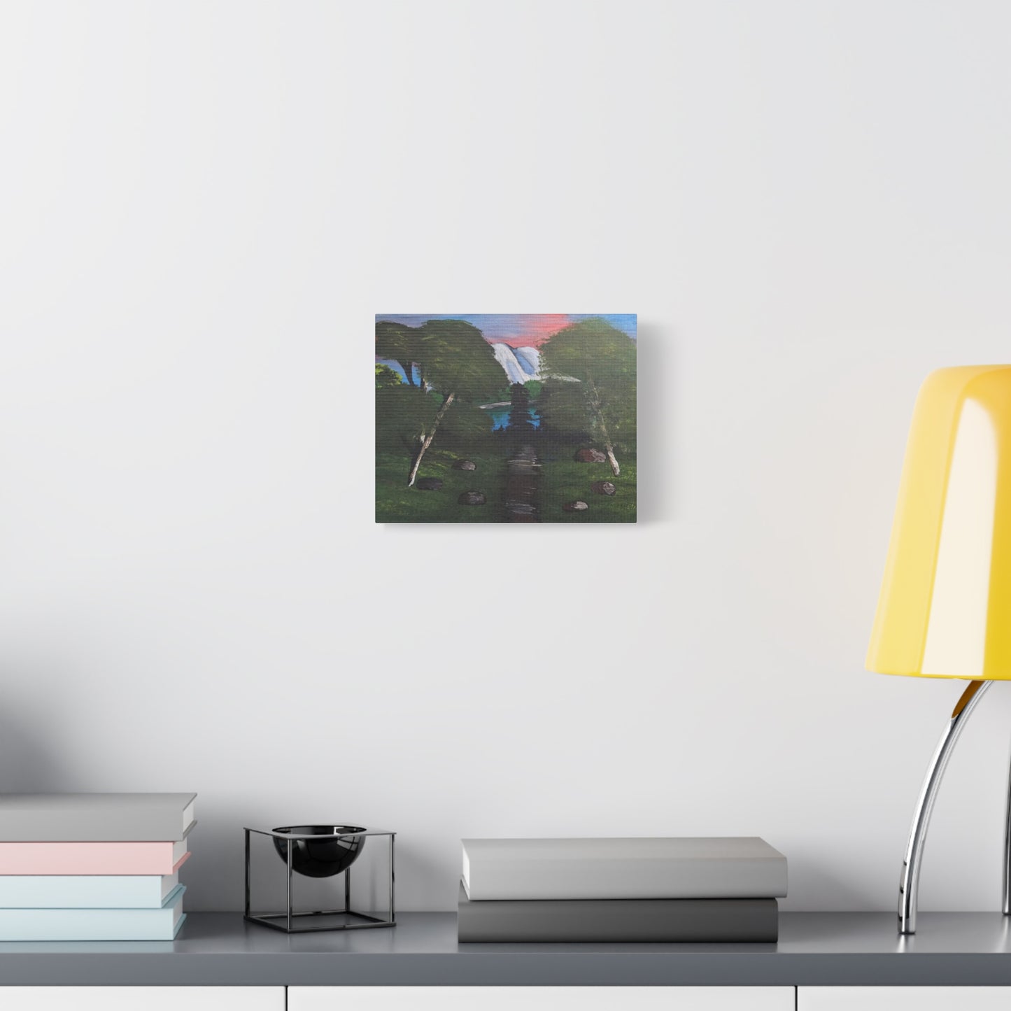 "Down The Creek" — Matte Stretched Wall Art