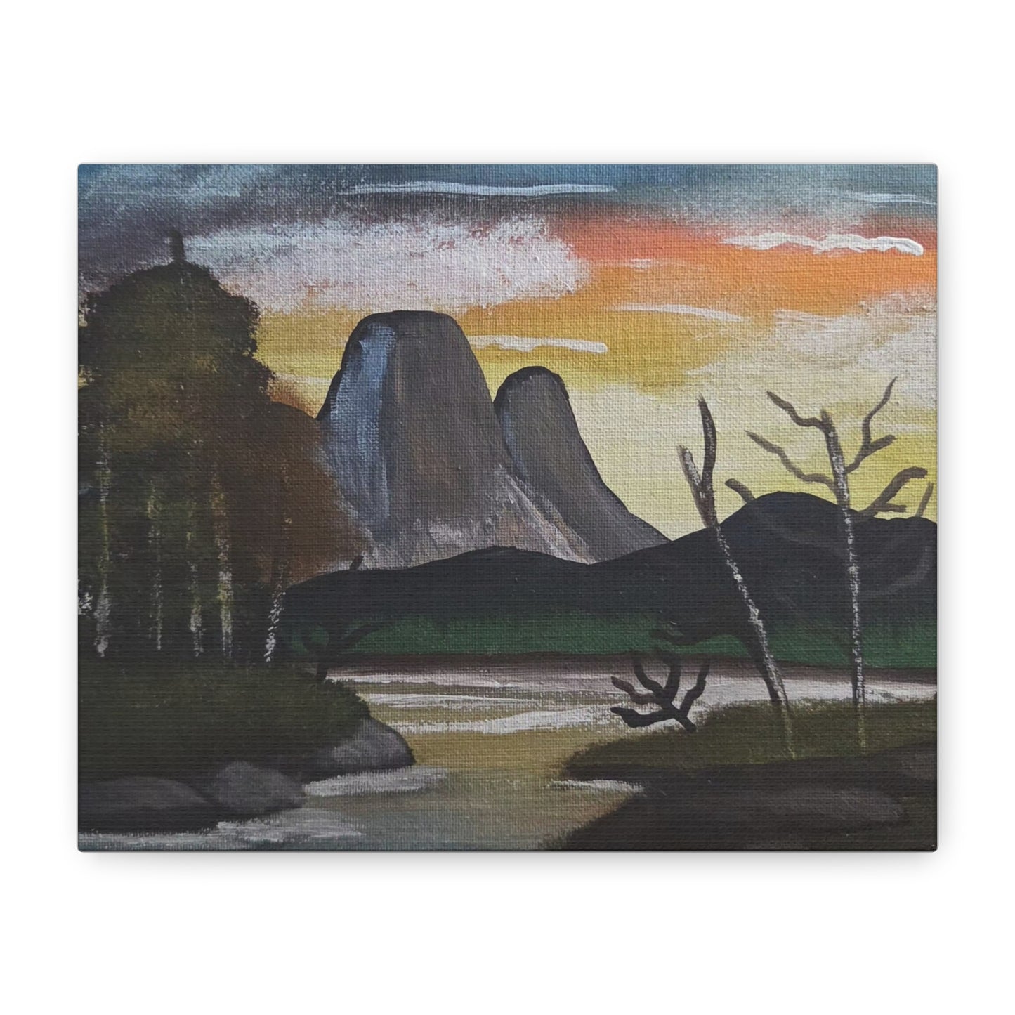 "Yosemite" Canvas Print — Serene Landscape Wall Art