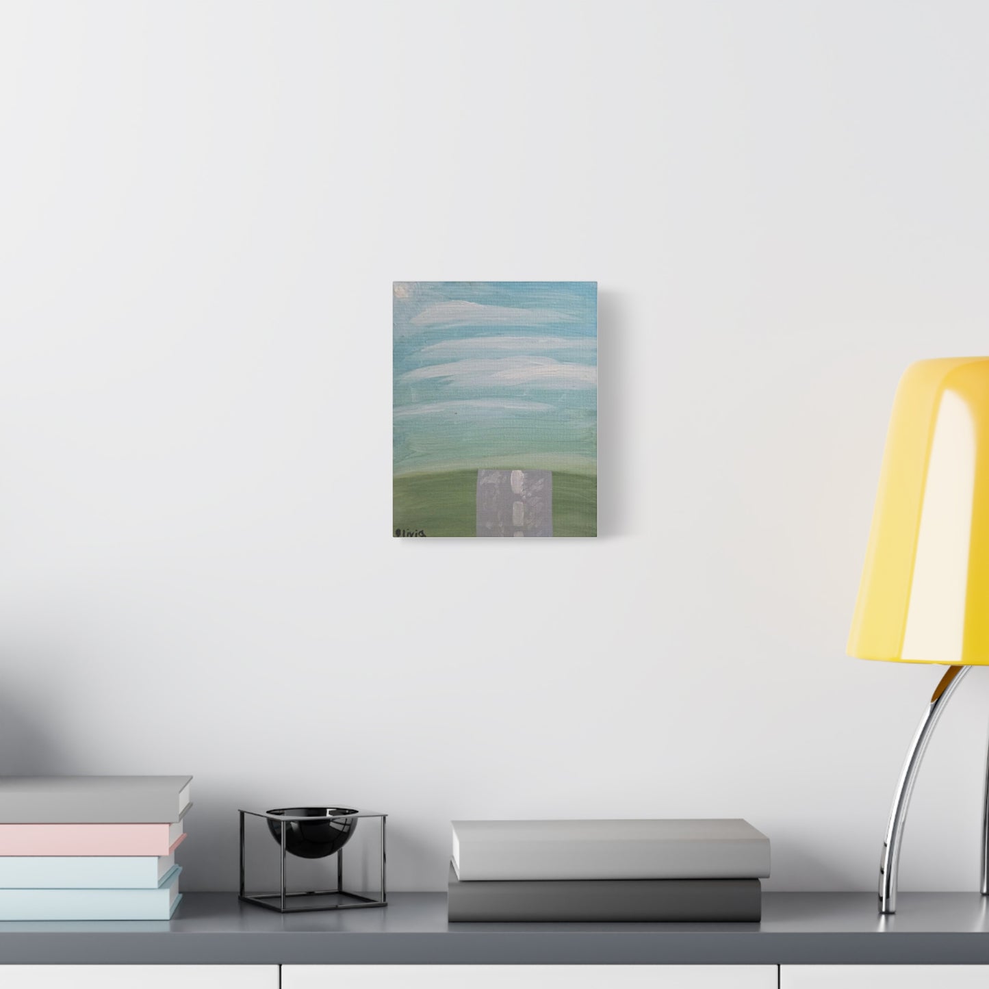 "Country Road" Matte Canvas Wall Art — Landscape, Stretched 1.25"