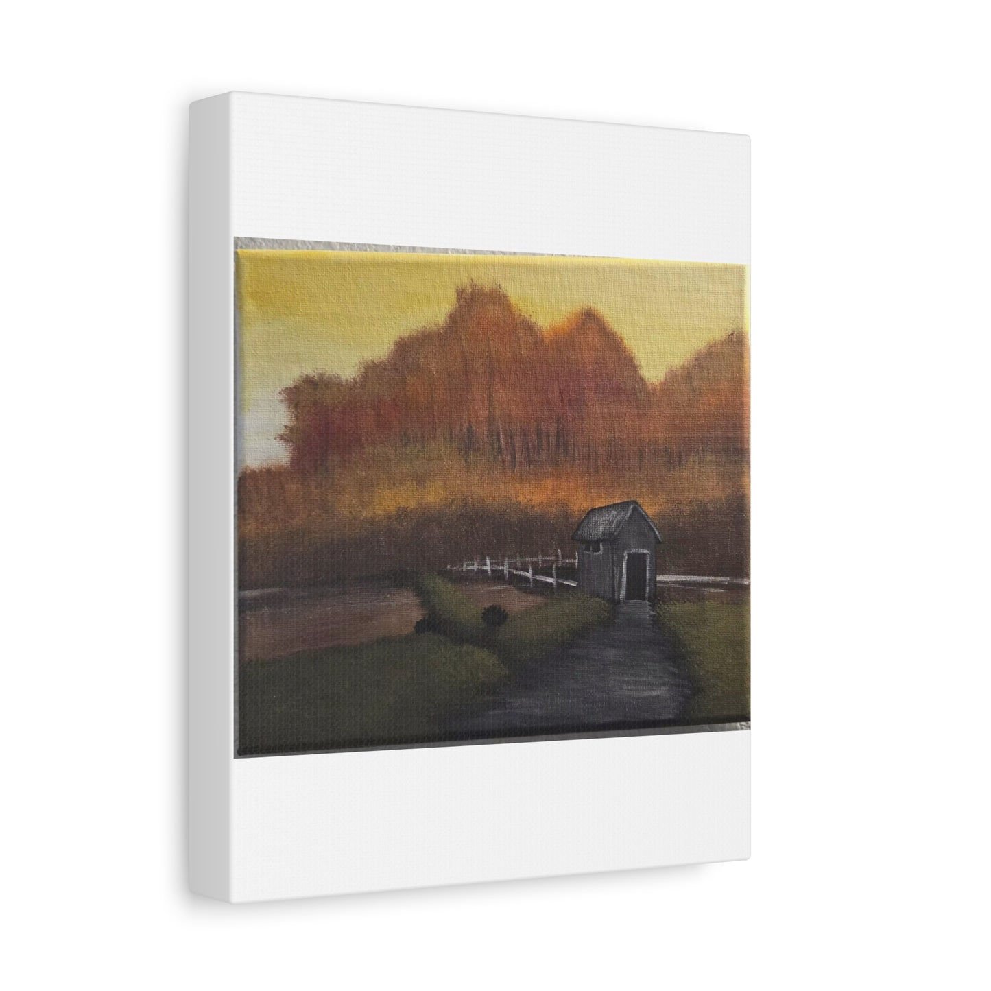 "The Old Gray Shack" Canvas