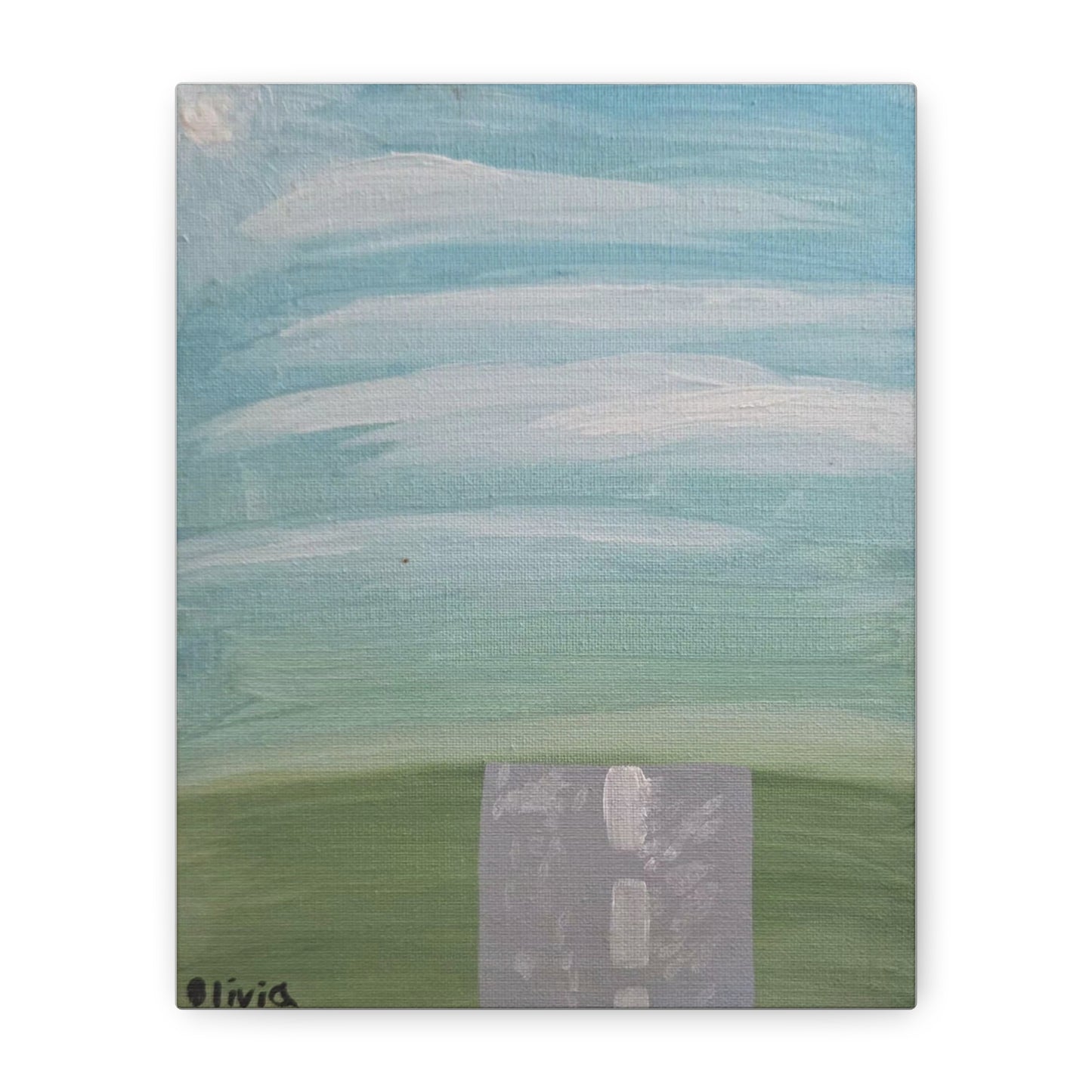 "Country Road" Matte Canvas Wall Art — Landscape, Stretched 1.25"