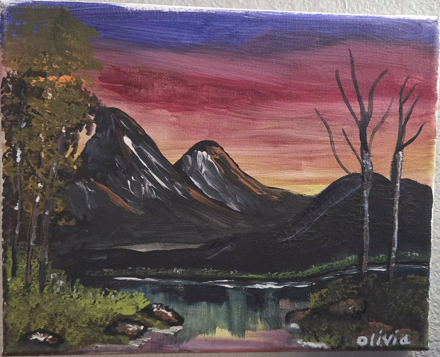 Sunset On The Mountain